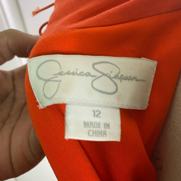 Jessica Simpson Orange Dress - Picture 7 of 7